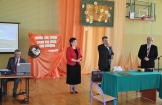 Spotkanie przedstawicieli OKE z dyrektorami   powiatu staszowskiego w Ruszczy