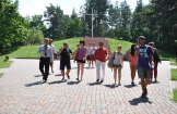 Wizyta młodzieży z miast partnerskich w Połańcu 