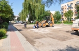 Intensywne prace związane z przebudową drogi łączącej osiedle przy ul. Królowej Jadwigi z ul. Głowackiego