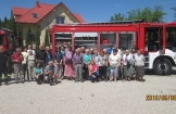 Wizyta Strażaków w ŚDS w Połańcu