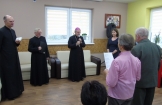 Wizyta Jego Ekscelencji Biskupa Krzysztofa Nitkiewicza  w Środowiskowym Domu Samopomocy w Połańcu