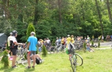 Połaniec odwiedziła liczna grupa rowerzystów z Europejskiego Zlotu Rowerowego