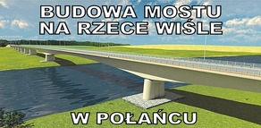 Budowa mostu na rzece Wiśle