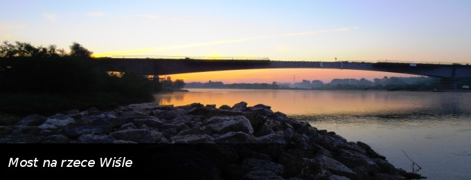 Most na rzece Wiśle